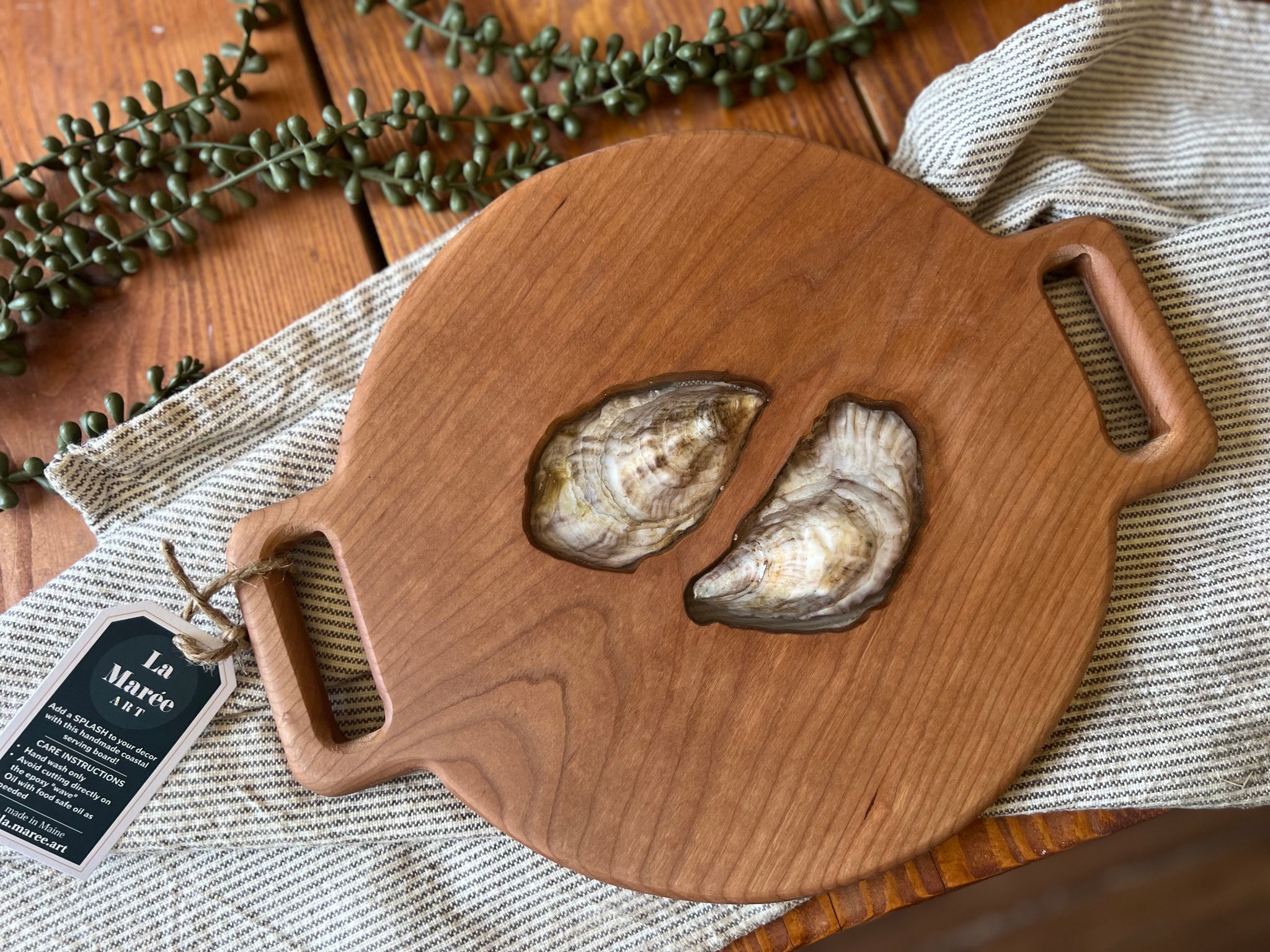 Round Oyster Inlay