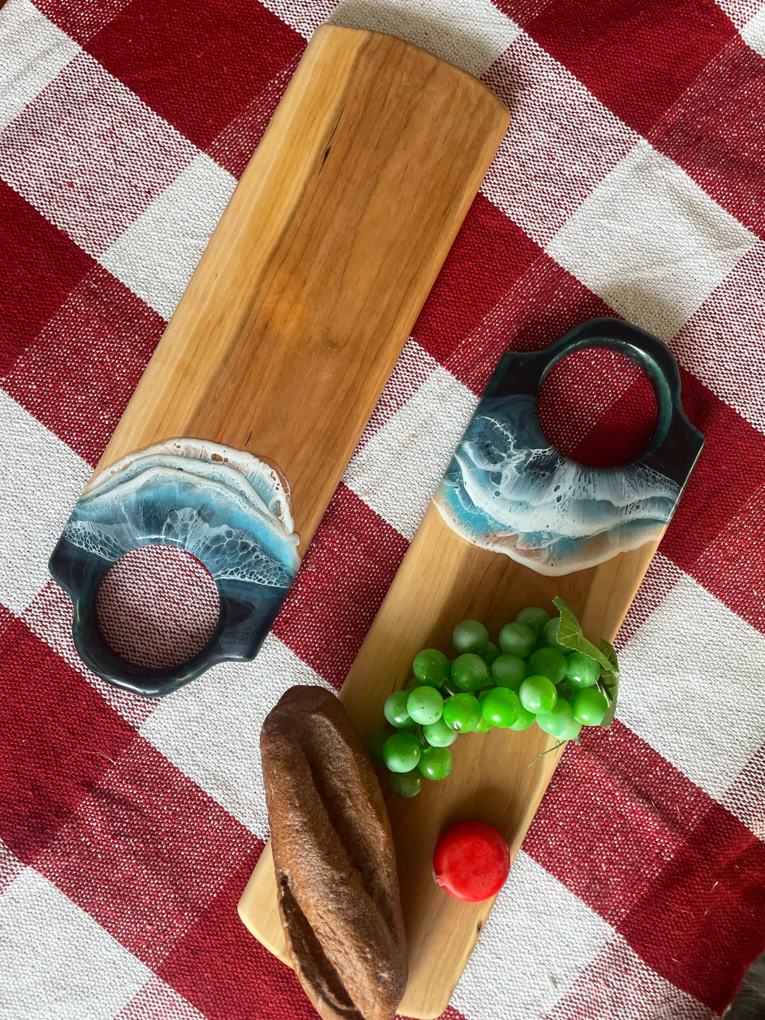 Cherry Porthole Serving Board